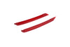 Rear bumper reflector
