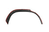 Rear wheel brow