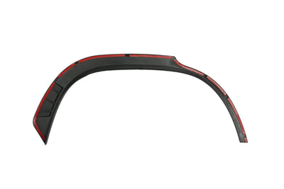 Rear wheel brow