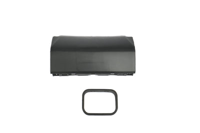 Rear bumper trim panel+tow hook cover stripe(low &nbsp;to high ),