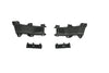 Grille bracket rear cover+Front bumper radar bracket