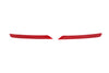 Rear bumper reflector