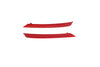 Rear bumper reflector