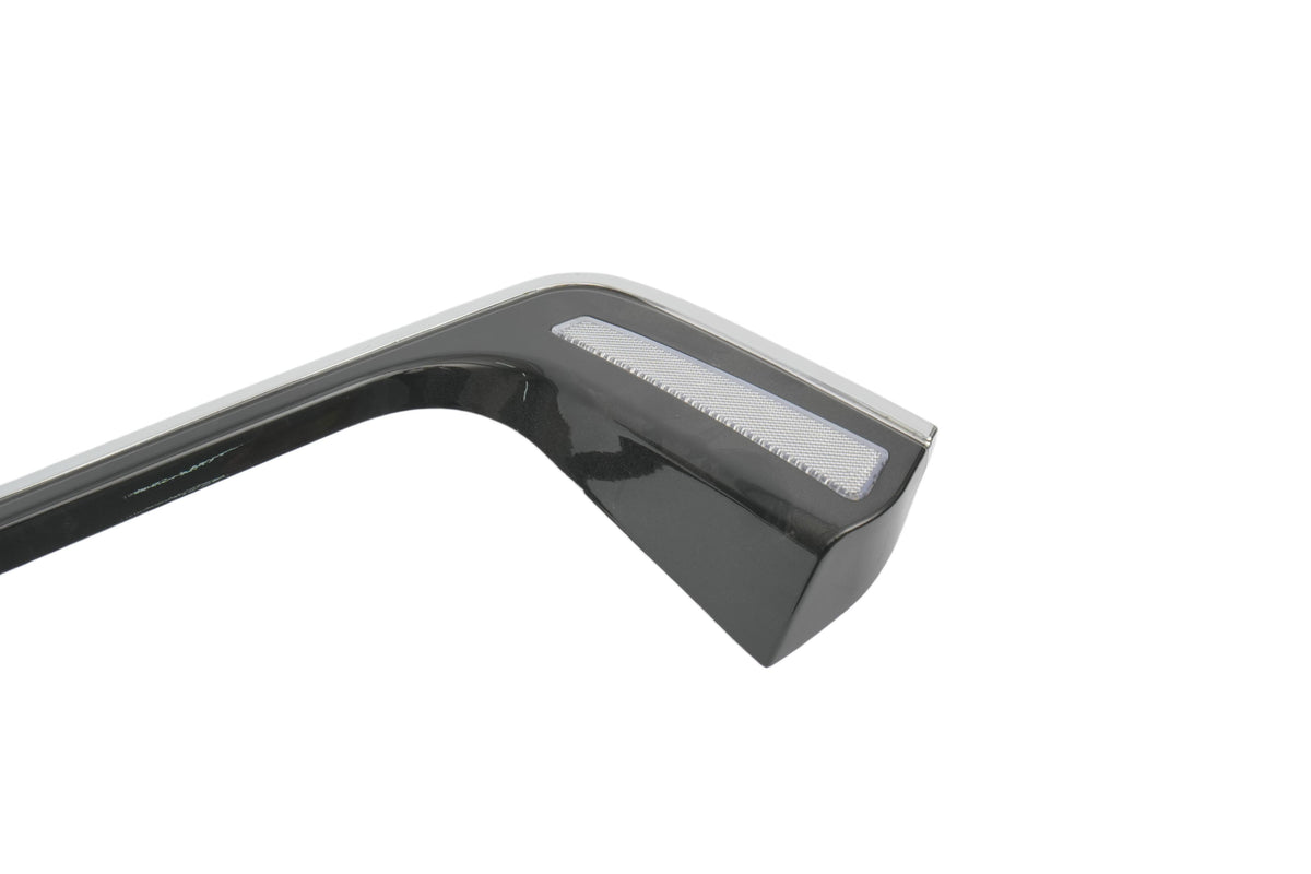 Rear License Stripe Pearl White