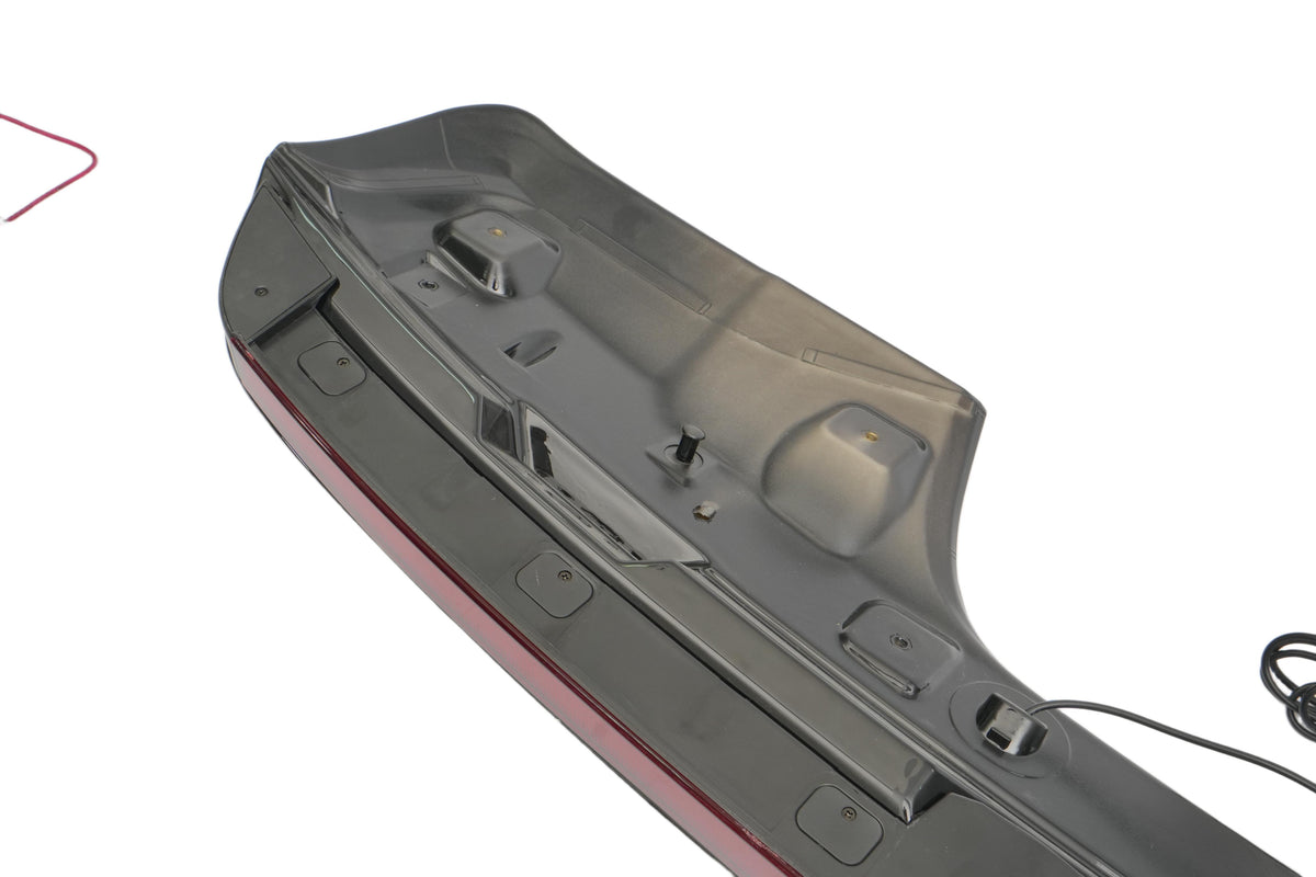 Rear spoiler led black