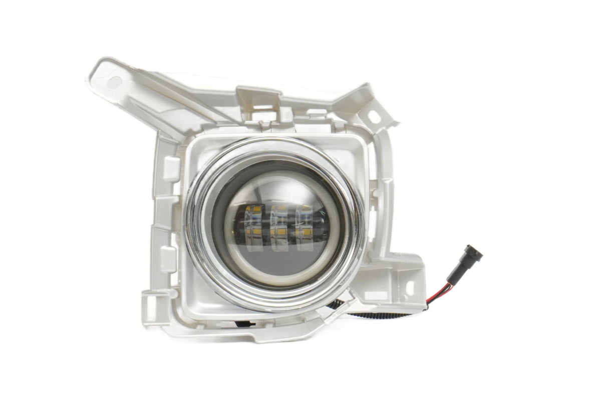 Three led fog lamp head